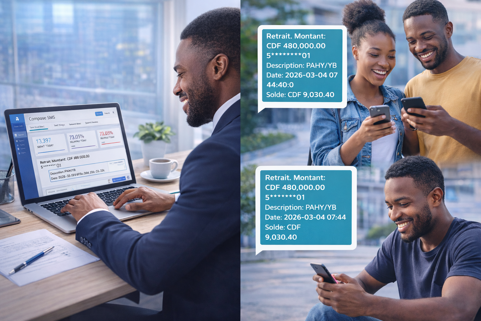 Plateforme SMS Uranova